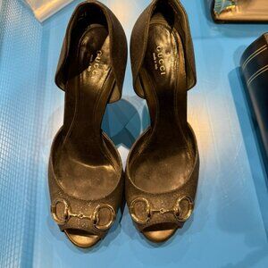 Gucci Peep Toe Heels